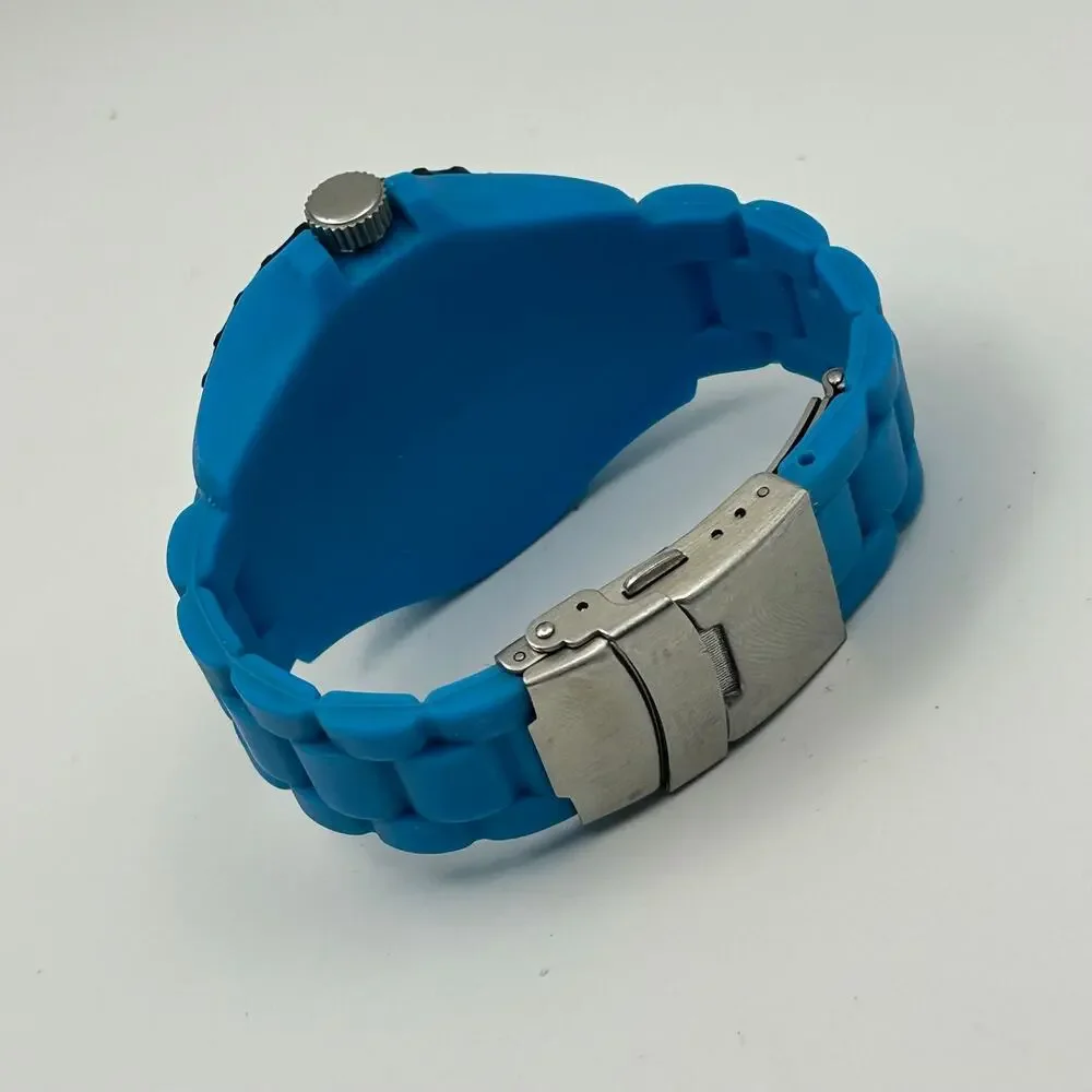 RAVE Blue Tone Rotating Bezel Women’s Analog Watch Working